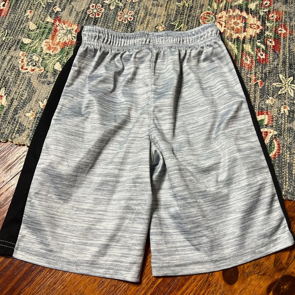 Boy Gray Athletic Shorts - Picture 3 of 4
